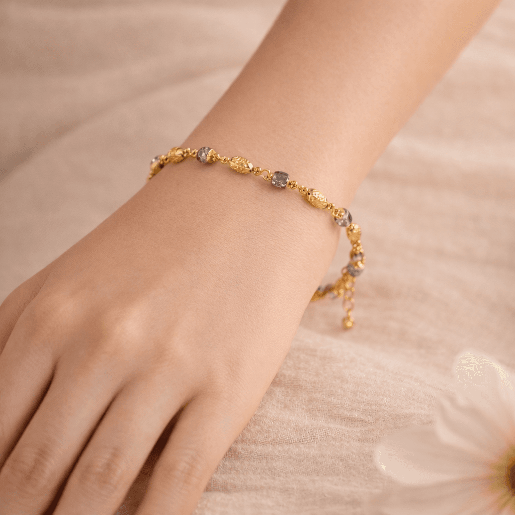 Golden Stone Accent Bracelet