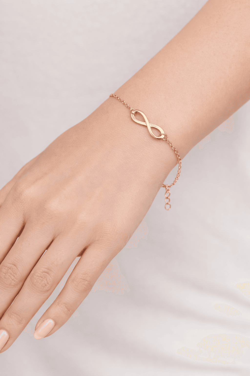 Golden Infinity Chain Bracelet